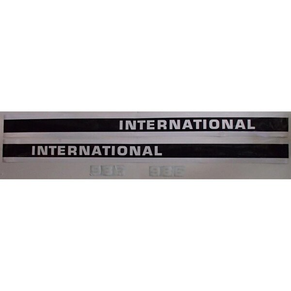 Hood Decal Set